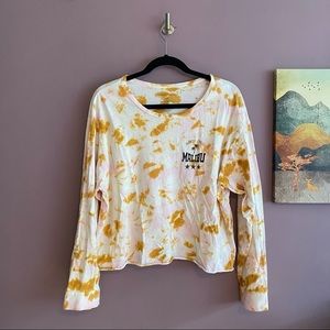 Grayson Threads Tie Dye Crop Long Sleeve